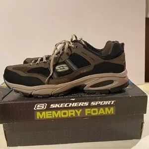 Sketchers Sport Shoes Men’s 14 Black Gray Memory Foam Sneaker 51241EW New SKECHERS Memory Foam Sneakers for Men for Sale - Shop Men main image 3